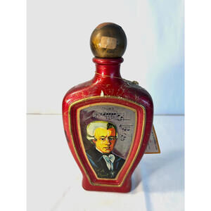 Vintage Beam's Choice Whiskey Bottle Decanter Edward H. Weiss "Mozart"